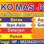 Contoh Banner Toko Sembako Madura